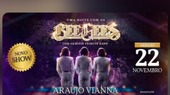 UMA NOITE COM OS BEE GEES (COM GEMINIS)