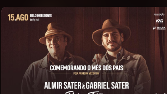 ALMIR SATER E GABRIEL SATER